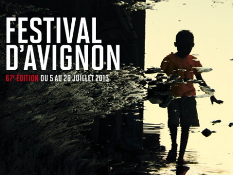 Affiche de la 67ème édition du Festival d'Avignon © Kiripi Katembo
