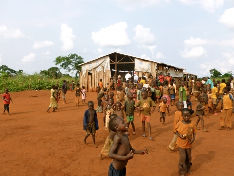 Le camp de réfugiés de Batalimo © Boniface Watanga
