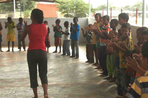 Ateliers de danse pour les enfants© CDC La Termitière