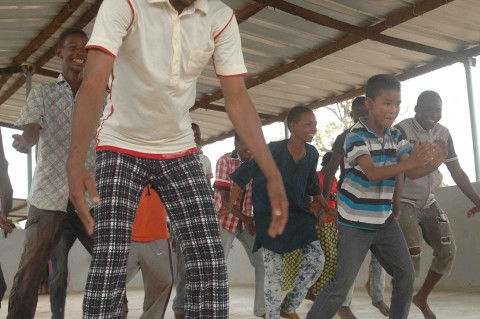 Les Ateliers de danse avec les jeunes© CDC La Termitière