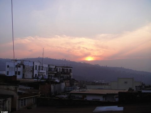 Sunset in Bukavu © JMC