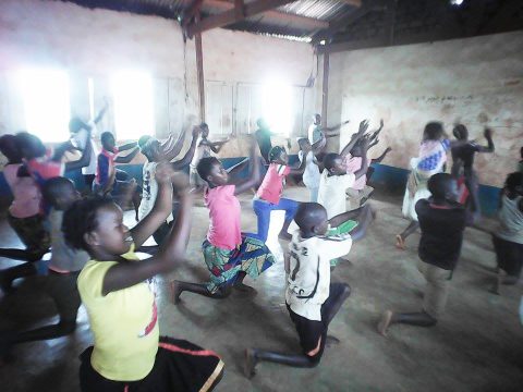 L'Atelier Children Dance mené par Dieu Béni